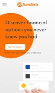 How fundera.com looks like on a mobile device such as an iPhone.