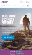 How fundingcircle.com looks like on a mobile device such as an iPhone.