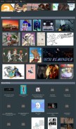How furaffinity.net looks like on a mobile device such as an iPhone.