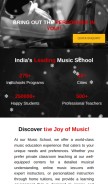 How furtadosschoolofmusic.com looks like on a mobile device such as an iPhone.