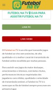 How futebolnatv.vip looks like on a mobile device such as an iPhone.
