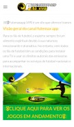 How futemaxapp.vip looks like on a mobile device such as an iPhone.