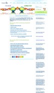 How future-nine.com looks like on a mobile device such as an iPhone.
