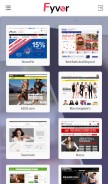 How fyvor.com looks like on a mobile device such as an iPhone.