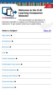 How g-wlearning.com looks like on a mobile device such as an iPhone.