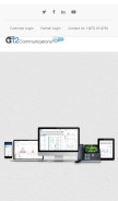How g12com.com looks like on a mobile device such as an iPhone.