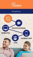How gabbarthost.com looks like on a mobile device such as an iPhone.