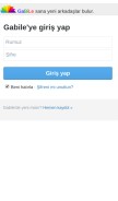 How gabile.com looks like on a mobile device such as an iPhone.