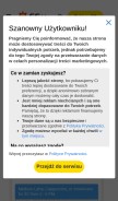 How gadu-gadu.pl looks like on a mobile device such as an iPhone.