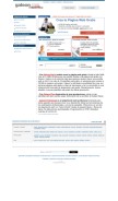 How galeon.com looks like on a mobile device such as an iPhone.