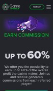 How game-revenue.eu looks like on a mobile device such as an iPhone.