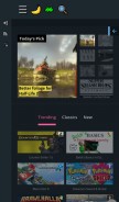 How gamebanana.com looks like on a mobile device such as an iPhone.