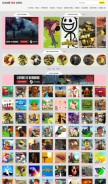 How gamebx.org looks like on a mobile device such as an iPhone.