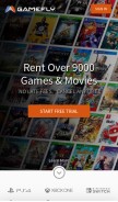 How gamefly.com looks like on a mobile device such as an iPhone.