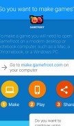 How gamefroot.com looks like on a mobile device such as an iPhone.