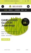 How gamelle-anti-glouton.com looks like on a mobile device such as an iPhone.