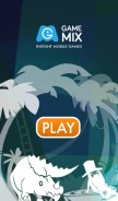 How gamemix.com looks like on a mobile device such as an iPhone.