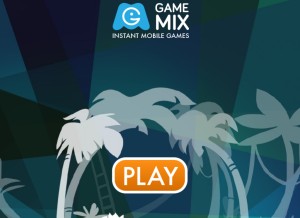 How gamemix.com looks like on a tablet such as an iPad.
