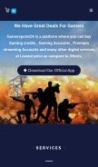 How gamerspoint24.in looks like on a mobile device such as an iPhone.