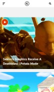 How gamespot.com looks like on a mobile device such as an iPhone.