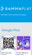 How gammaplay.com looks like on a mobile device such as an iPhone.