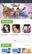 How gamota.com looks like on a mobile device such as an iPhone.