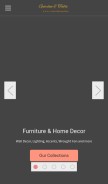 How gardenandtable.net looks like on a mobile device such as an iPhone.