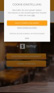How gastrofix.com looks like on a mobile device such as an iPhone.