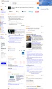 How gate.net looks like on a mobile device such as an iPhone.