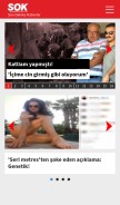 How gazetesok.com looks like on a mobile device such as an iPhone.