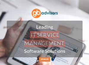 How gb-advisors.com looks like on a tablet such as an iPad.