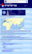 How gcmap.com looks like on a mobile device such as an iPhone.