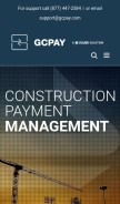 How gcpay.com looks like on a mobile device such as an iPhone.