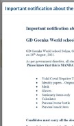 How gdgws.gdgoenka.com looks like on a mobile device such as an iPhone.