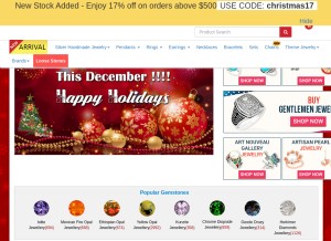 How gemexi.com looks like on a tablet such as an iPad.