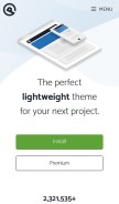 How generatepress.com looks like on a mobile device such as an iPhone.