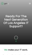 How generationix.com looks like on a mobile device such as an iPhone.