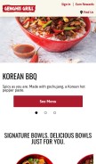 How genghisgrill.com looks like on a mobile device such as an iPhone.