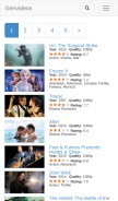 How genvideos.com looks like on a mobile device such as an iPhone.