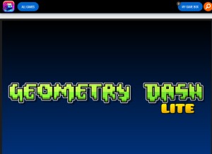 How geometrylite.cc looks like on a tablet such as an iPad.