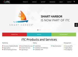 How getitc.com looks like on a tablet such as an iPad.