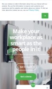 How getmeetio.com looks like on a mobile device such as an iPhone.