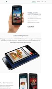 How getslidejoy.com looks like on a mobile device such as an iPhone.