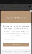 How getyourthing.com looks like on a mobile device such as an iPhone.