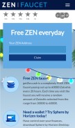 How getzen.cash looks like on a mobile device such as an iPhone.