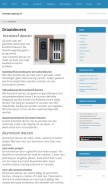 How gevelbouwgroep.nl looks like on a mobile device such as an iPhone.