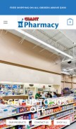 How giantpharmacyltd.com looks like on a mobile device such as an iPhone.