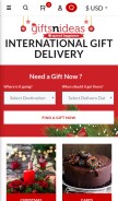 How giftsnideas.com looks like on a mobile device such as an iPhone.