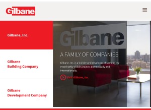 How gilbaneco.com looks like on a tablet such as an iPad.