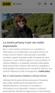 How giornaledibrescia.it looks like on a mobile device such as an iPhone.